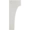 Ekena Millwork 1 3/4"W x 4"D x 10"H Clarksville Wood Vintage Decor Bracket, Chalk Dust White BKTWD02X04X10CVWH - alternate 3